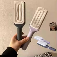 Brosse à cheveux rétractables
